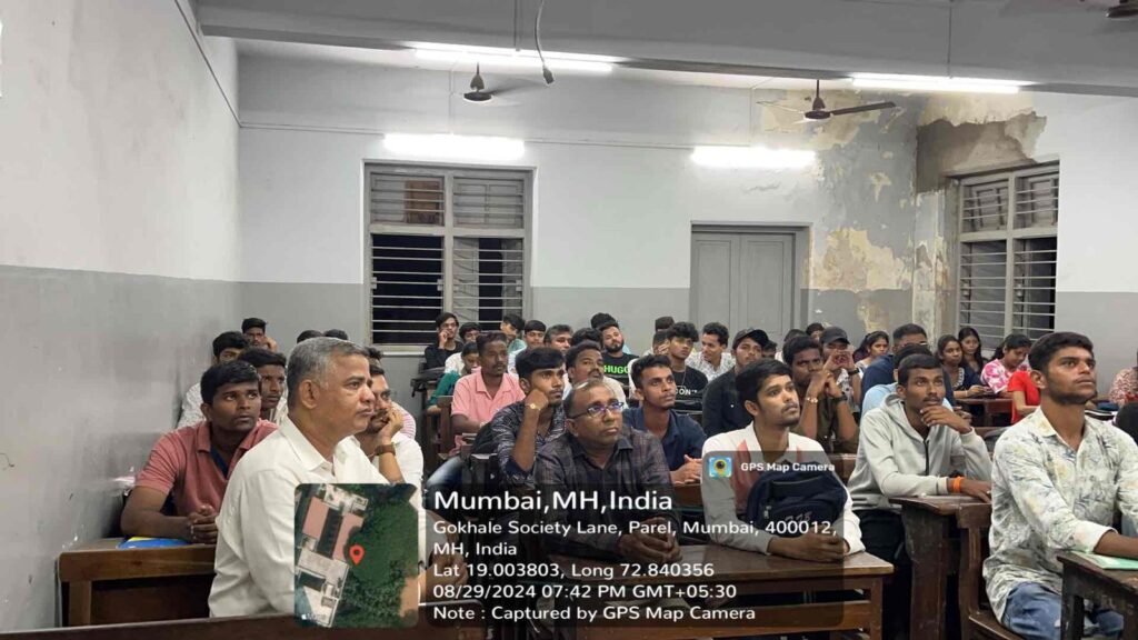 Prof. Shubharaj Buwa and Prof. Pramod Dhengle were also present during the lecture.